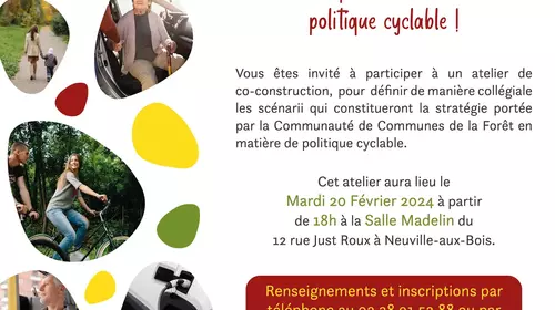 Politique cyclable / ateliers de co-construction